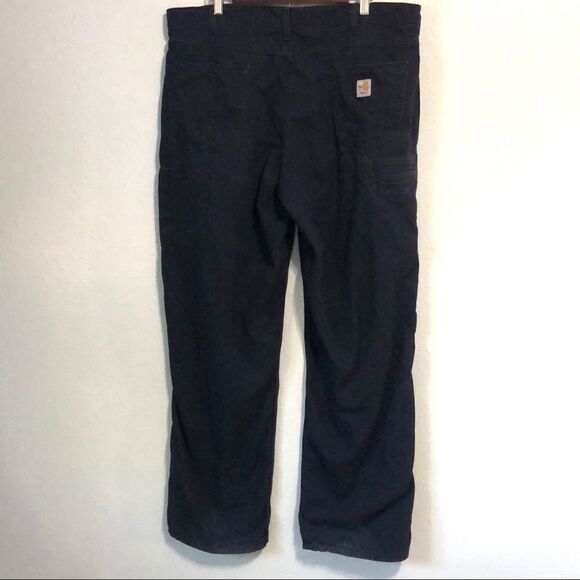 Carhartt Men’s CAT 2 FR Pants Dark Navy Size 40 - Picture 3 of 7